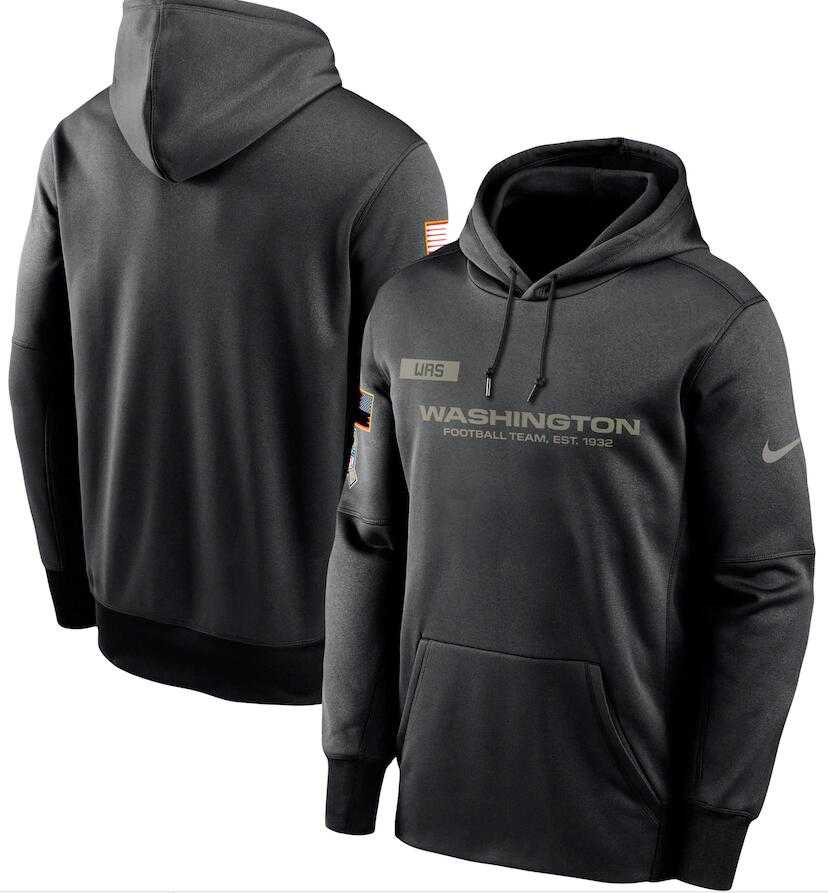 Men's Washington Football Team Nike Black 2020 Salute to Service Sideline Performance Pullover Hoodie,We sell and wholesale Men's Washington Football Team Nike Black 2020 Salute to Service Sideline Performance Pullover Hoodie on line form chian!